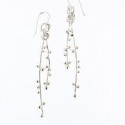 BUD BRANCH and BLOOM series BUD02 DOUBLE BRANCH EARRINGS