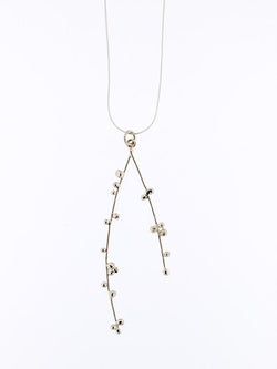 BUD BRANCH and BLOOM series BUD13 WISHBONE PENDANTS
