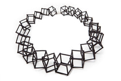 CUBE - BLACK & WHITE - BW009 20" Cube Necklaces