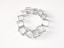 CUBE - SILVER - CU013 Cube Bracelet